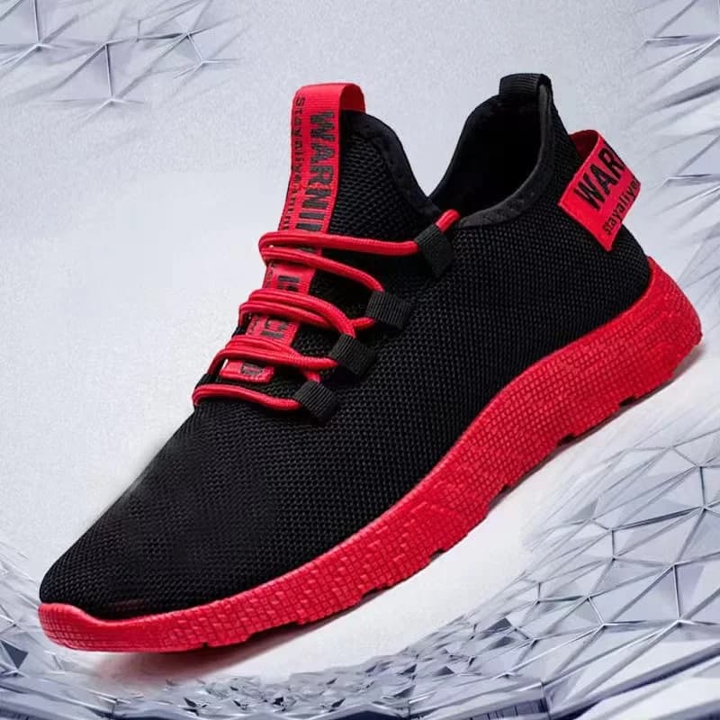 Sneakers da uomo casual leggere in rete, scarpe sportive estive da uomo con suola morbida, traspiranti, comode, alla moda, per la corsa all'aperto