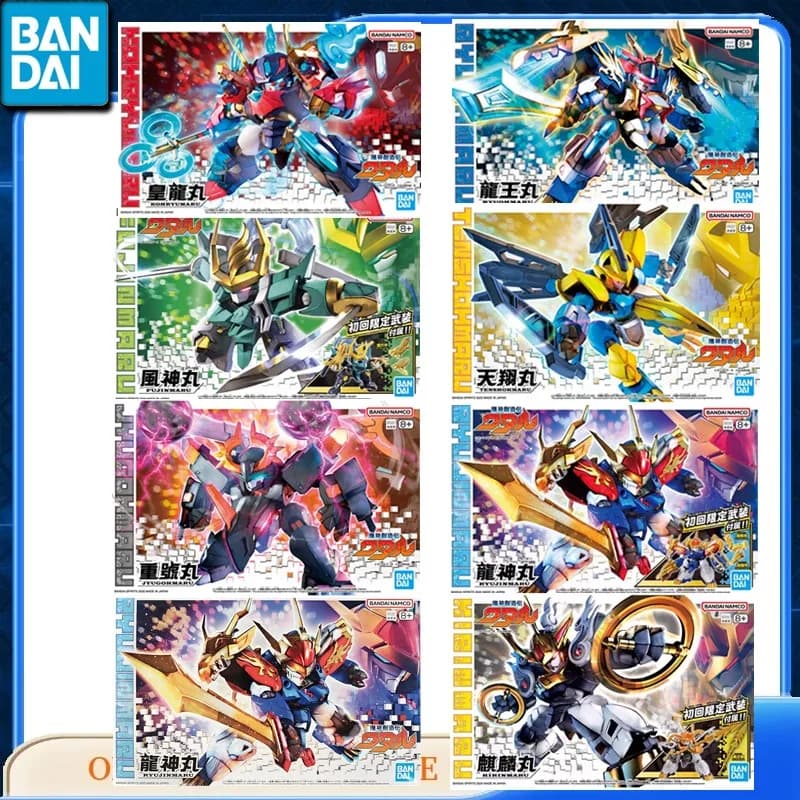 Bandai Originale GUNDAM Mashin Souzouden Wataru RYUJINMARU KIRINMARU FUJINMARU Anime Action Figures Regalo Modello di Montaggio Ornamenti