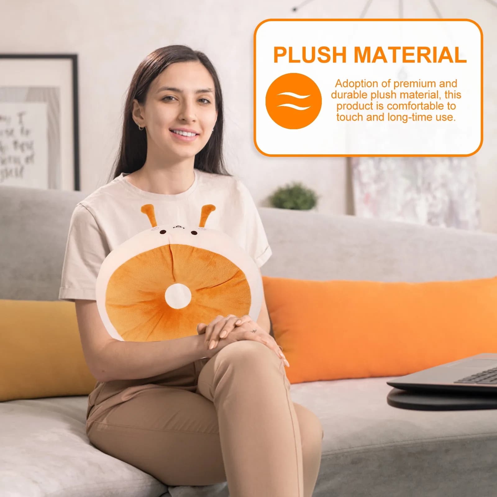 Round Thickened Floor Seat Cushion Comfortable Tatami Chair Pad Soft Cushion for Dormitory Office Home Window