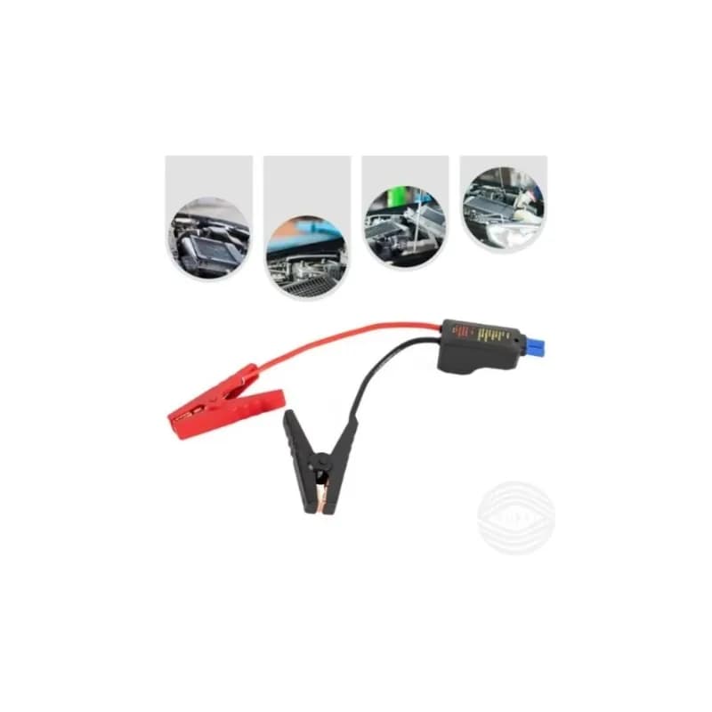 Morsetto a coccodrillo con spina EC5 per cavo di avviamento per carichi pesanti per morsetto booster di emergenza per batteria per camion/auto K0K8