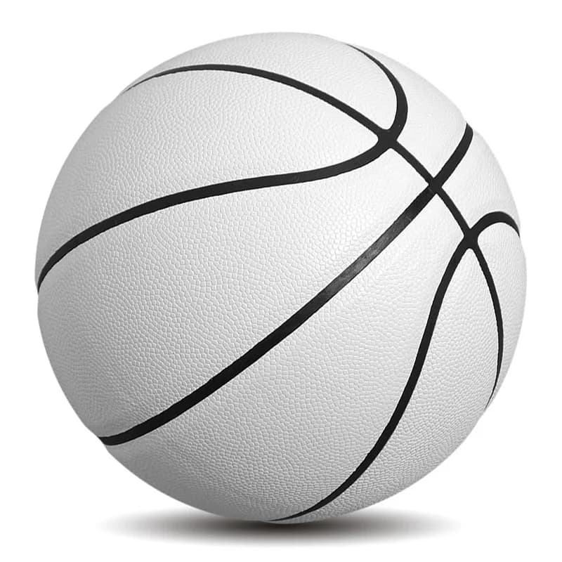 Noiseless Basketball Size 7 Premium Leather Durable Anti Slip Outdoor Indoor Game Ball For Adults Training Match