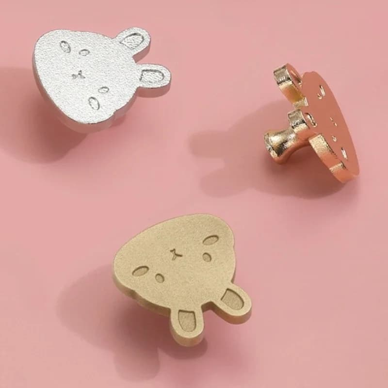 Maniglie per armadi da cucina, camera dei bambini, maniglie per mobili per animali, maniglie per porte in ottone per armadi e cassetti