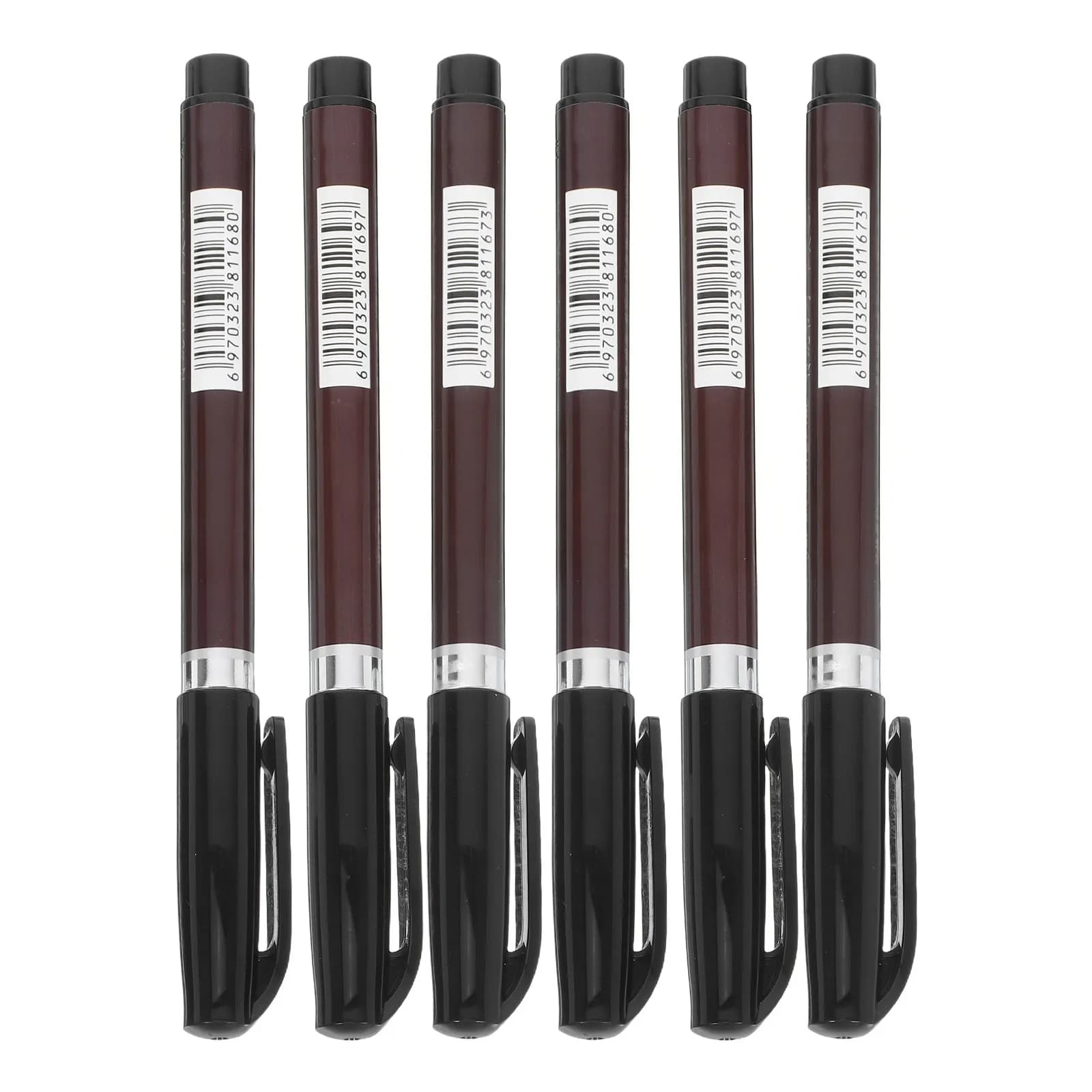 6Pcs Chinese Calligraphy Brush Set Watercolor Ink Painting Brush Writing Pen for Beginners Professionals Paint Pen