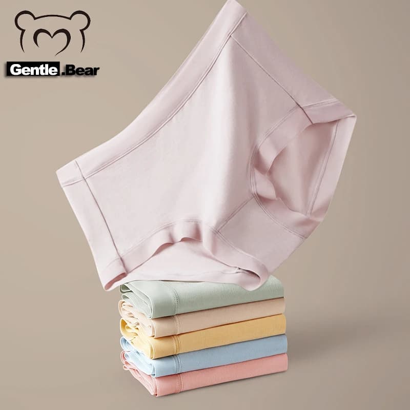 Gentle.Bear 2024 New Modal Women mutandine intimo a vita alta Ultra Soft Seamless Ladies slip Shorts Boxer Pants