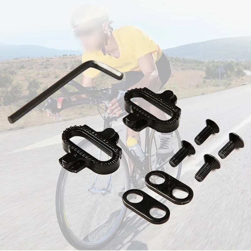 Scarpe da mountain bike Tacchetti per Shimano SH51 SPD Tacchetti MTB Multi-Rilascio Spd Pedale Scarpe da ciclismo Clip Set Accessori per biciclette