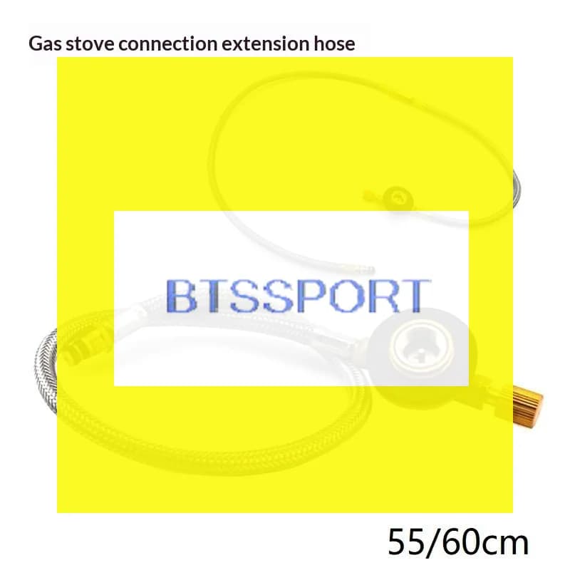 Outdoor Camping 55/65CM Flat Gas Tank Inflation Connection Extension Line And Adapter