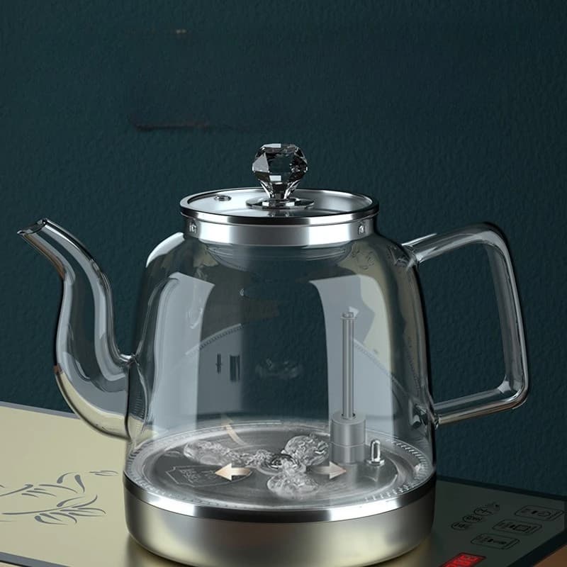 Electric kettle with automatic water supply, special glass to make