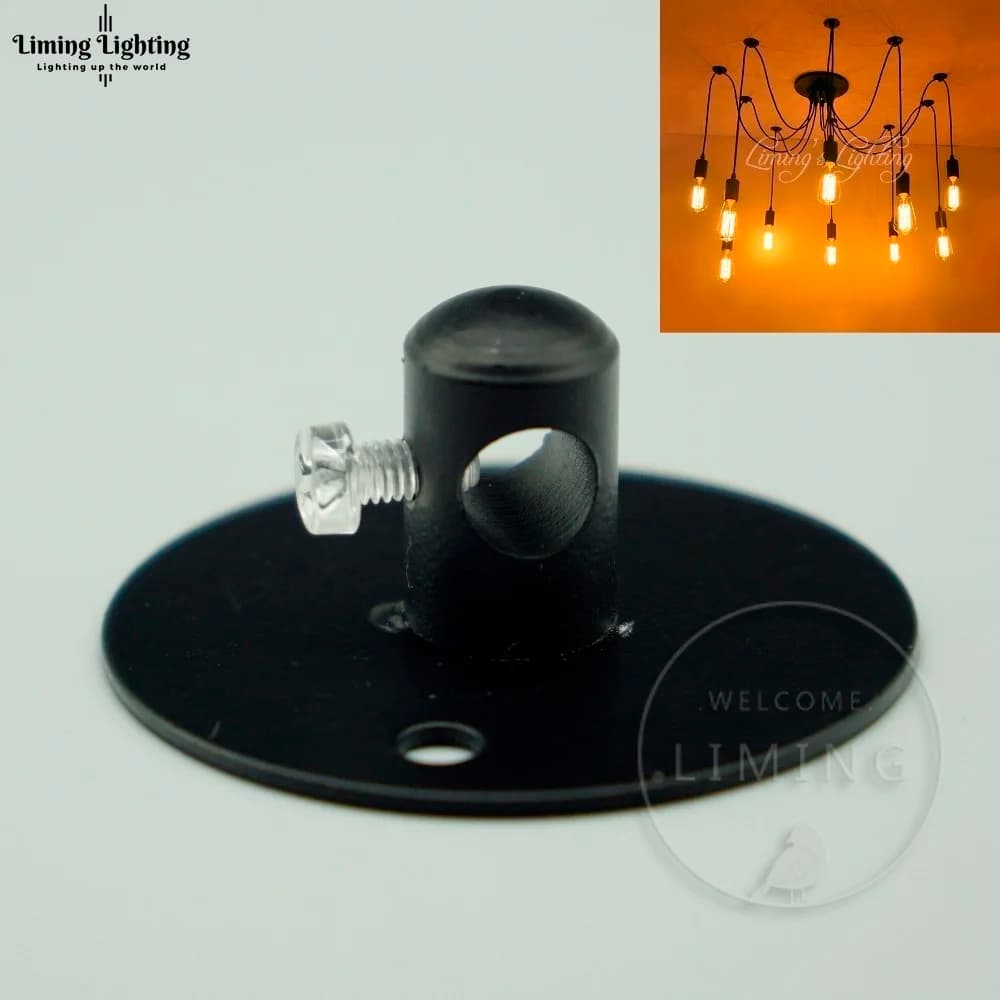 10x Fitting Chandelier 45mm Diameter Retro Lamp Holder Vintage Light Base Antique Ceiling Base Rose Hook Ring Plate Light Holder
