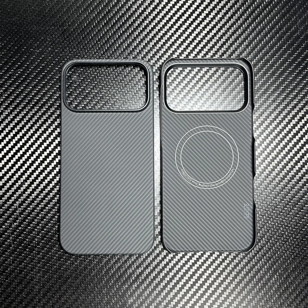 For Magsafe Magnetic for IPhone 18 17 16 15 14 13 Pro Max Case Carbon Fiber Lens Protection Aramid Fiber Cover for IPhone 18 Pro