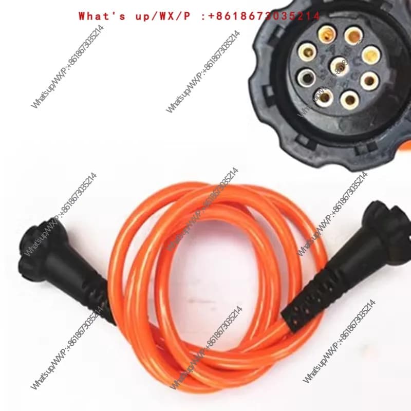Electric pruning shears knapsack connecting cord accessories