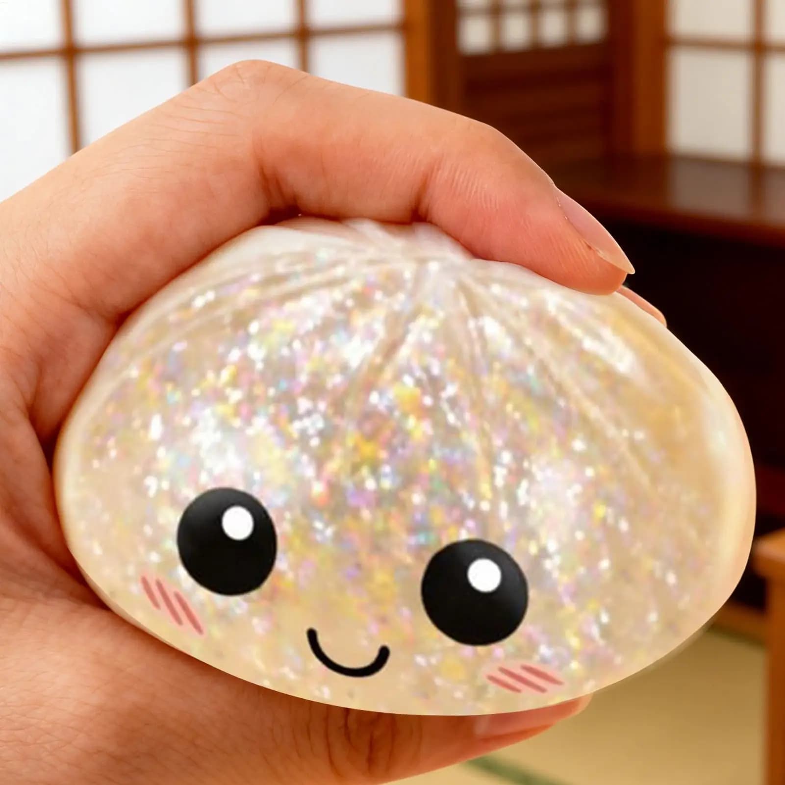 Divertenti Giocattoli Antistress a Forma di Raviolo, Giocattoli Spremibili per Bambini e Adulti, Palline Antistress, Regali di Pasqua, Decorazioni per la Casa