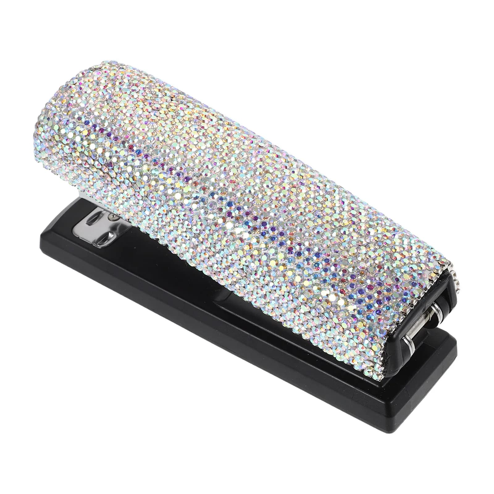 Cucitrice Bling con Cristalli e Strass Scintillanti, Strumento per Cucire Carta per Ufficio e Aula, Cancelleria Kawaii, Cuciture Adesive