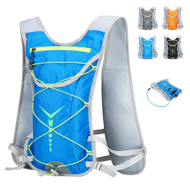 Hydration Backpack Waterproof Ultralight Cycling Running Hiking Water Bladder Pack Outdoor Sports Bike Bag