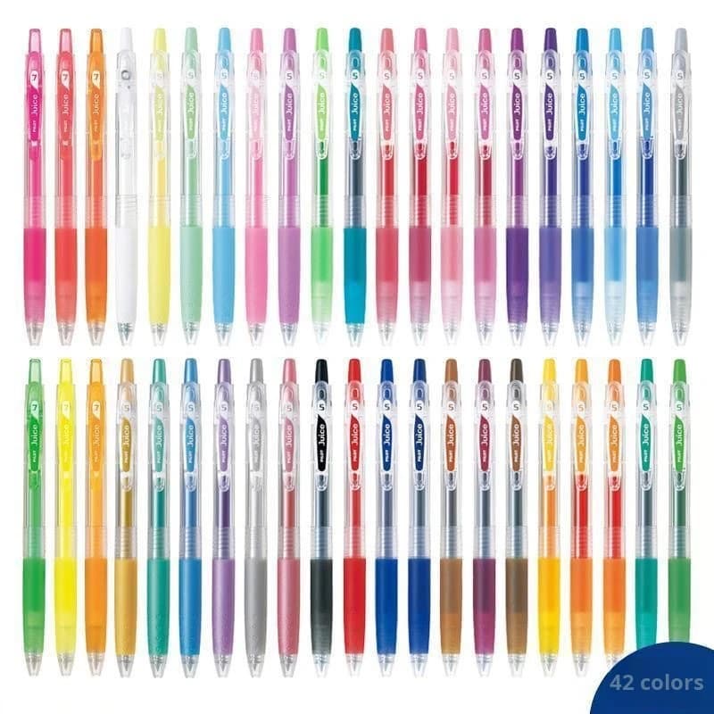 1 pz Pilot LJU-10EF Penne gel di succo di ricarica colorate 0,5 mm Penna a pressione Materiale scolastico di cancelleria giapponese