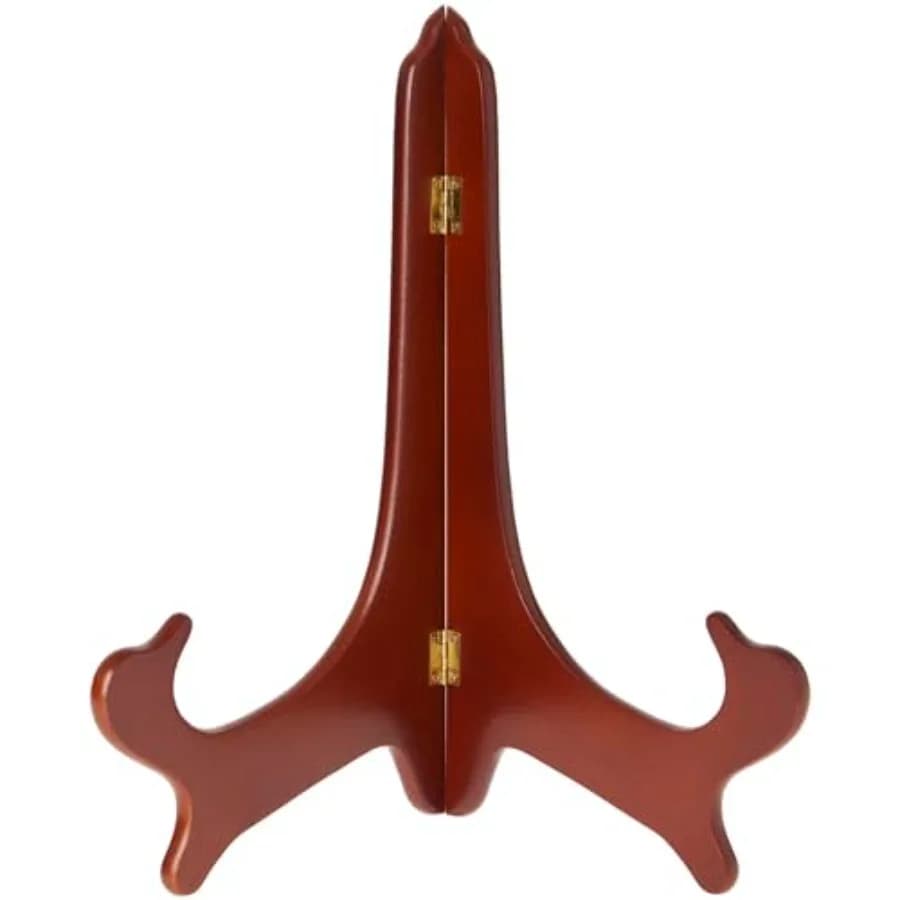 Piastra in legno MDF Bard's Hinged Nut con cerniere, 4 pollici (A) x 8 pollici (L) x 10 pollici (P) per piastre da 3 a 7 pollici