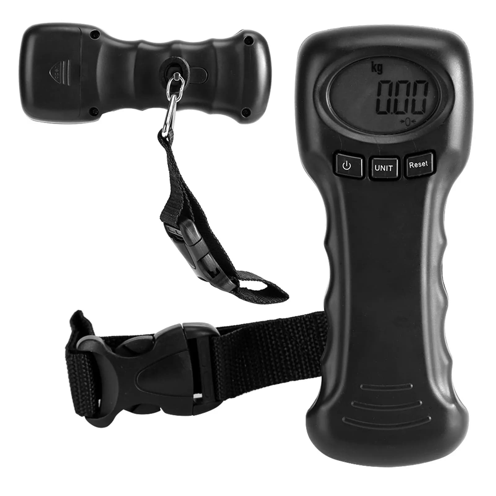 ZK40 Ocs‐8 Bilancia per bagagli portatile da viaggio da 44 kg/97 libbre Peso elettronico con display digitale LCD (non include batterie)