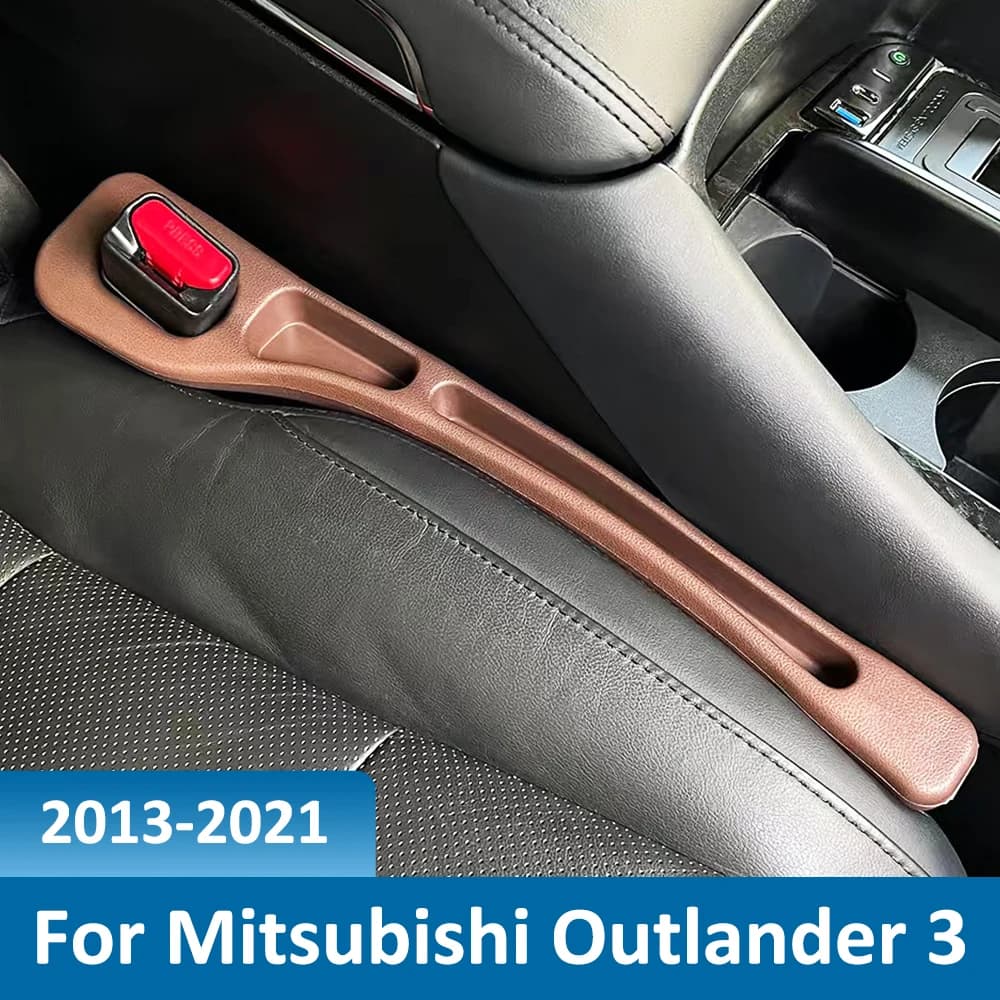 Per Mitsubishi Outlander 3 MK3 III 2013-2021, 2 Pezzi Strisce Antiperdita per Sedili Auto, Contenitori Portaoggetti