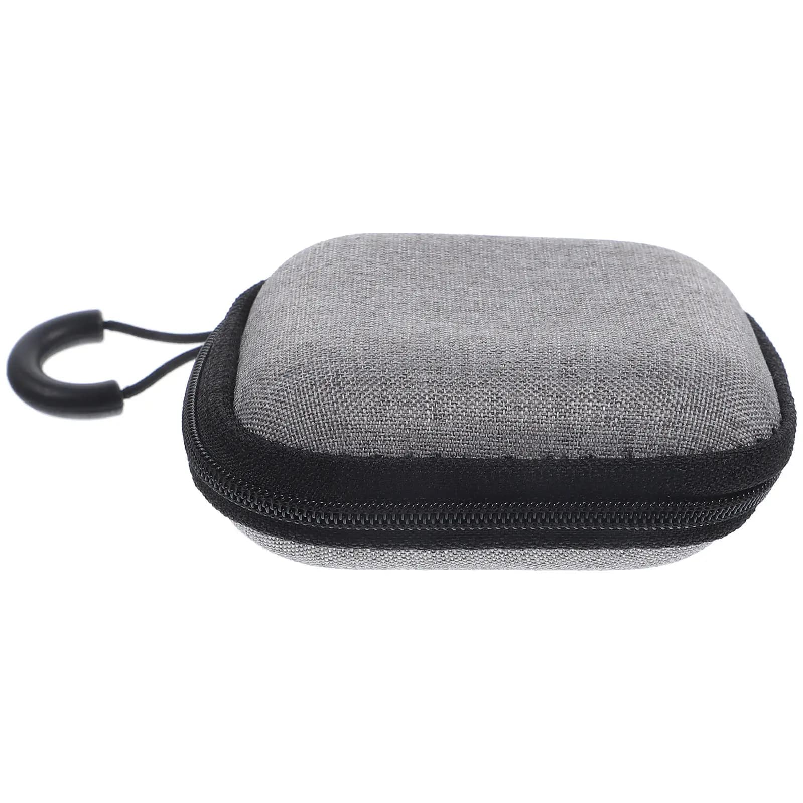 Custodia per Auricolari Portatile, Organizer da Viaggio per Accessori Elettronici, Borsa per Cavi e Caricabatterie con Cerniera in Materiale EVA Oxford