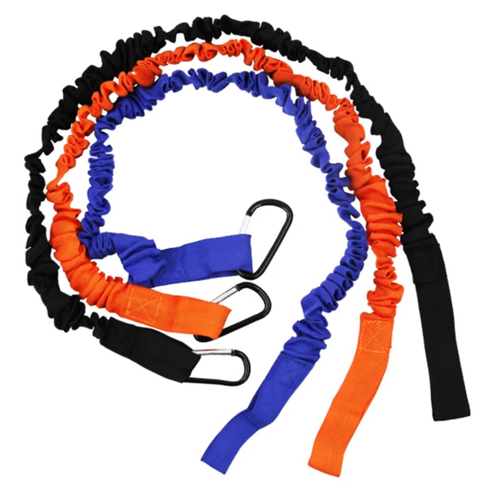 Guinzaglio elastico per pagaia per kayak con gancio di sicurezza Guinzaglio a spirale per pagaia per kayak estensibile Cordino da pesca per pagaie per kayak
