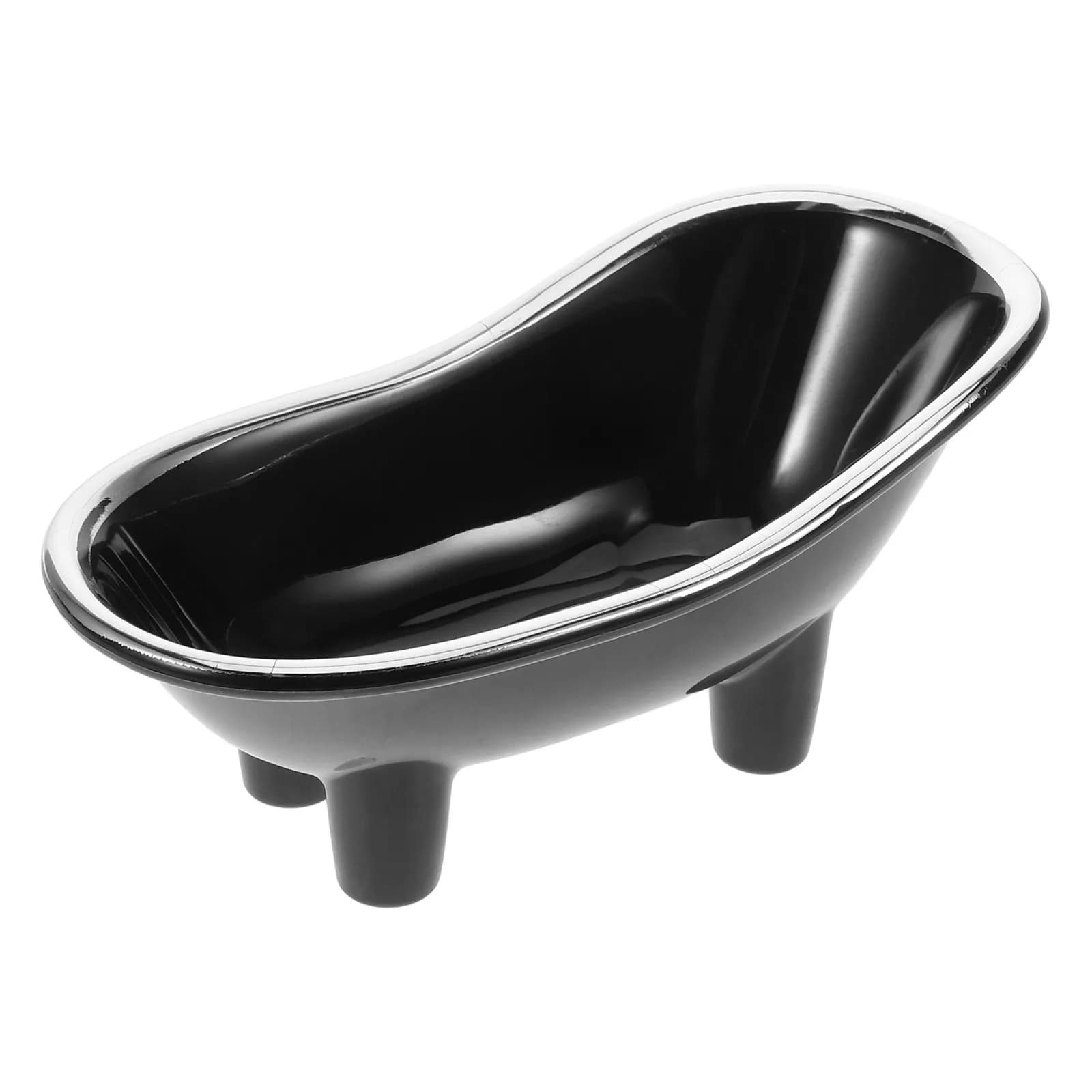 Bath-shaped soap dish with drainage, Bath soap container, Shower tray