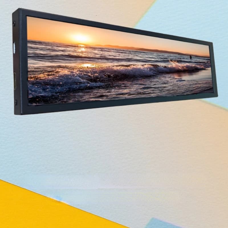 Bar-Shaped Portable Stand IPS Touch Screen 8.8-Inch 7.9 LCD One-Wire Mini Monitor Chassis Auxiliary Screen