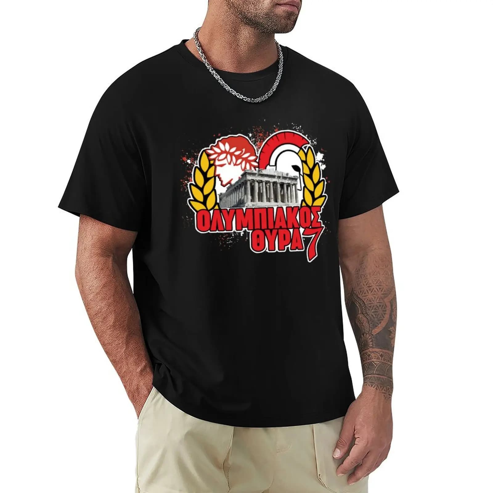 Olympiakos Gate T-Shirt Performance Dry Fit T-Shirt