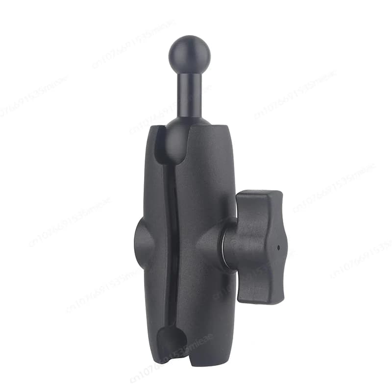 Adattatore a Sfera da 1 Pollice con Braccio a Doppia Presa e Adattatore da 25mm a 17mm Compatibile con Supporti per Telefono e GPS Garmin