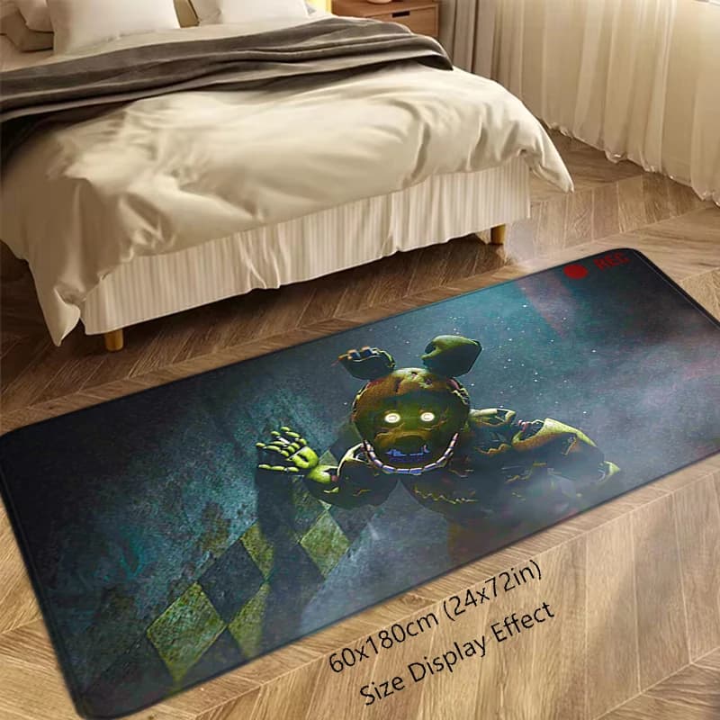 House Entrance Doormat Fnaf Horror Hallway Carpet Living Room Rugs Foot Carpets Bathroom Rug Floor Mats Non-slip Home Decor