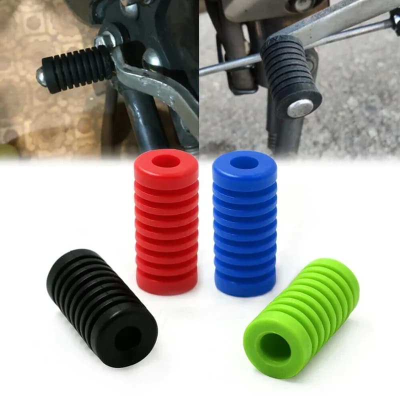 Copertura in gomma Leva del cambio del cambio del motociclo Pedale del poggiapiedi Pedale universale per moto Accessori per pedane di avviamento