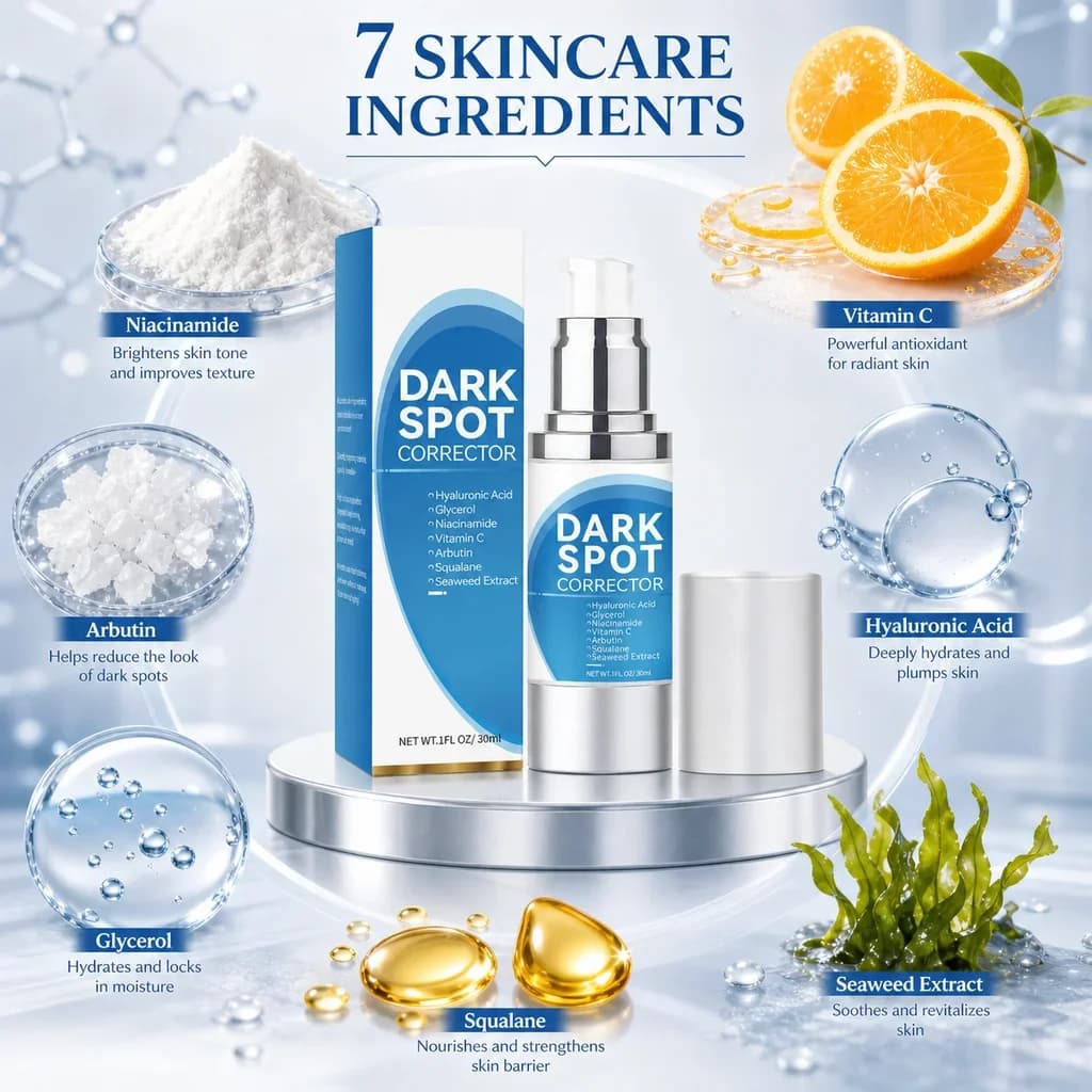 30ml Dark Spot Care Serum with Niacinamide, Vitamin C, Arbutin and HA Complex – Evens Tone, Brightens and Locks in Moisture