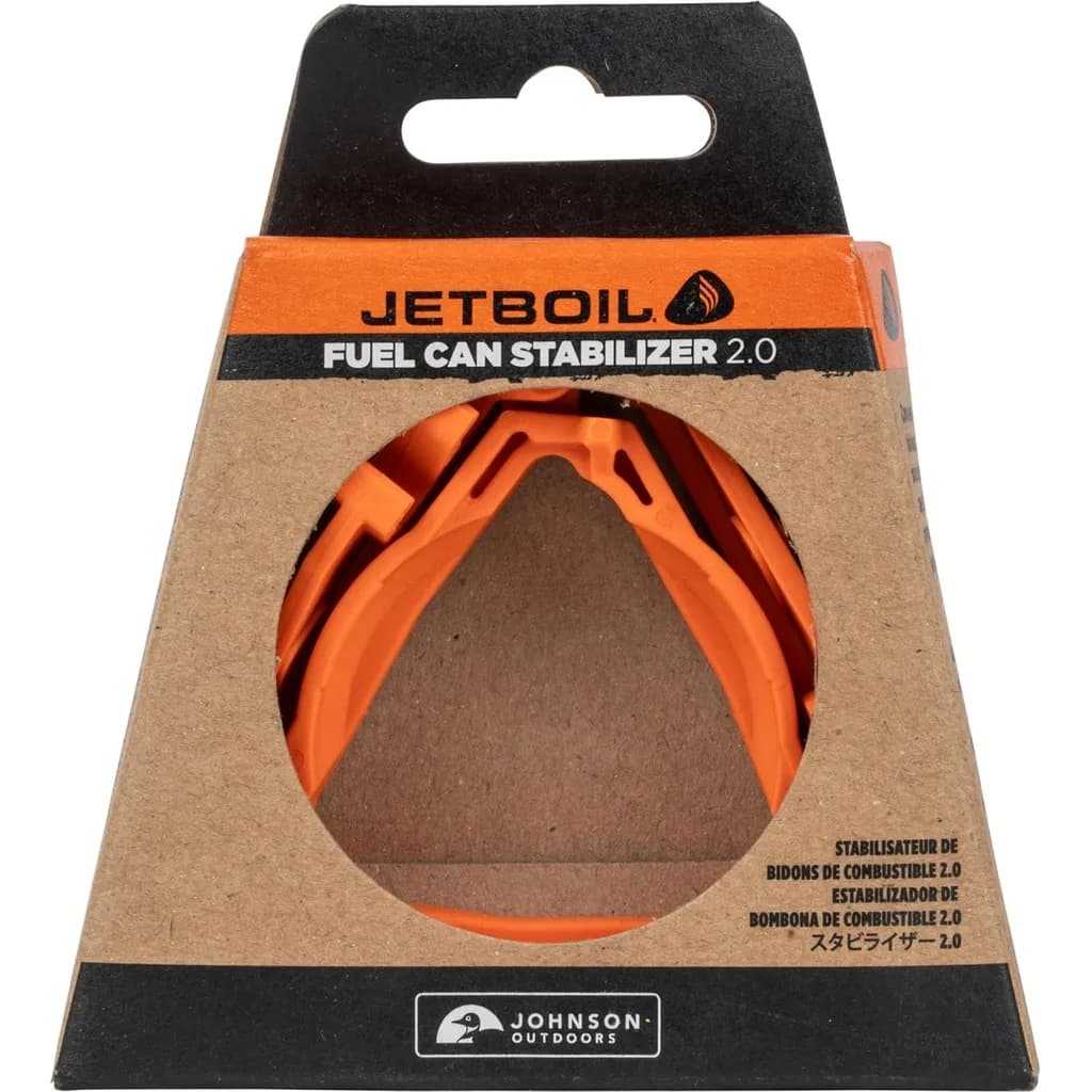 Jetboil Fuel Can 2.0 stabilizer with folding legs for Jetboil camping stove systems