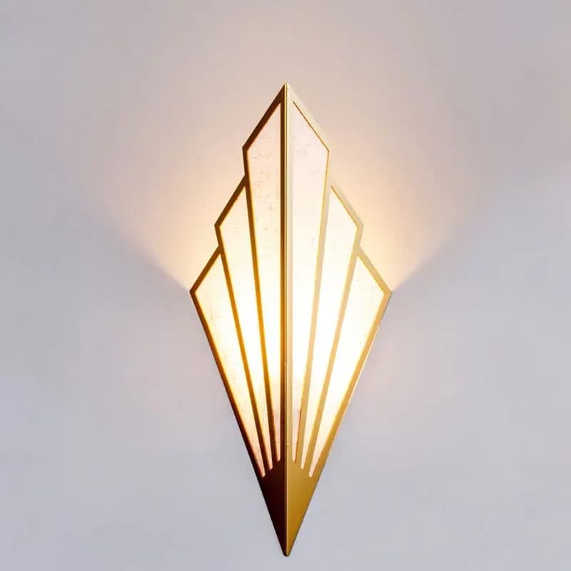 Lampada da parete moderna e contemporanea che carica la lampada da parete a conchiglia per luce notturna per interni
