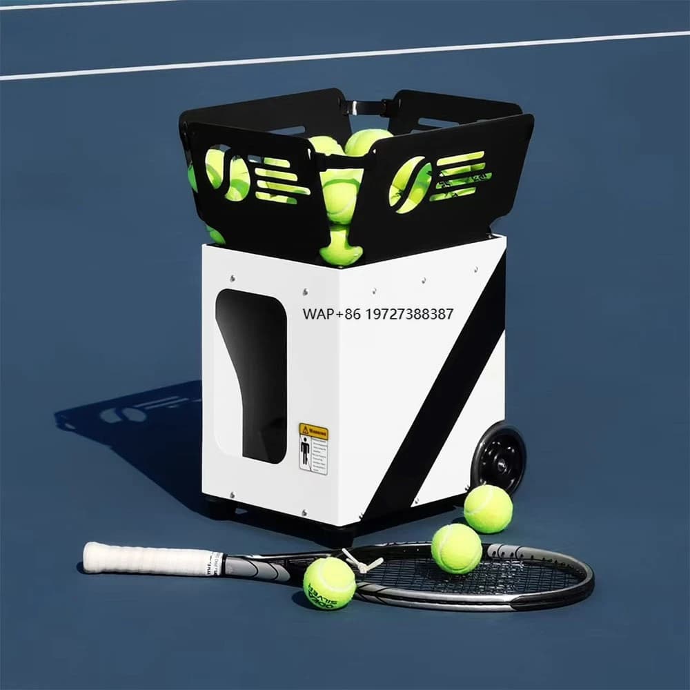 Macchina da allenamento portatile intelligente per il lancio delle palline da tennis con controllo APP Modello PT-Smart Lite