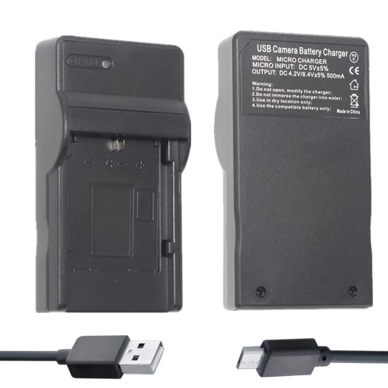 Battery charger Panasonic DMW-BCH7 Lumix DMC-FP2 FP3 FP1 TS10 FT10