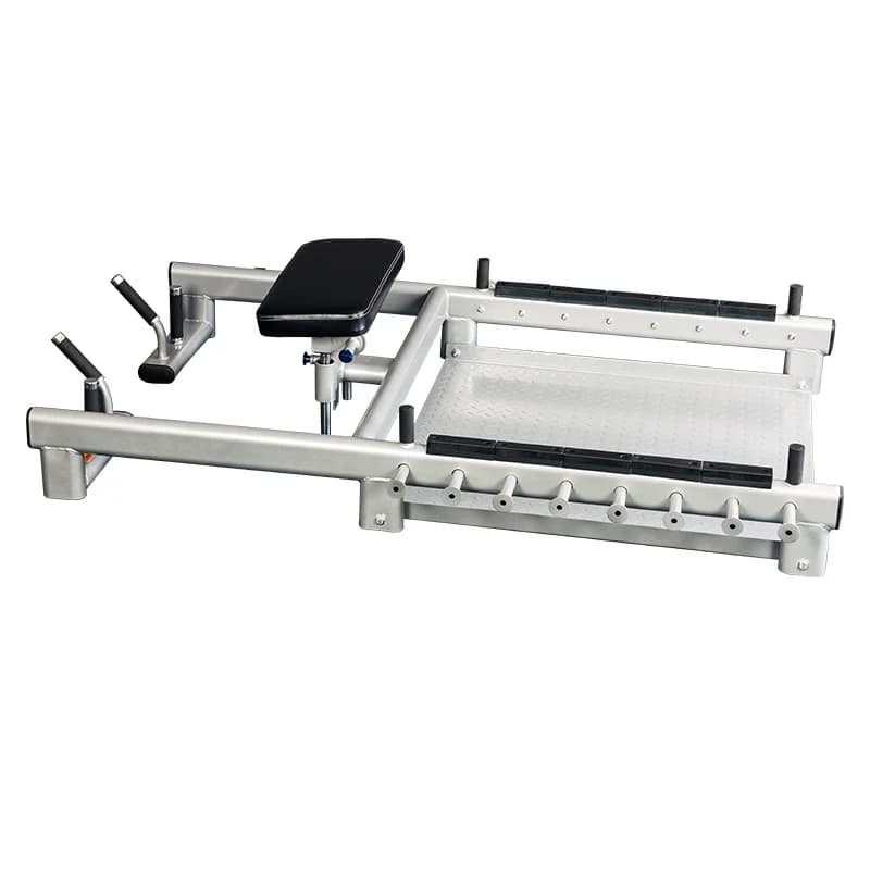 Panca e Rack da Palestra in Metallo Resistente per Sollevamento Fianchi Femminile, per Allenamento Muscolare con Manubri