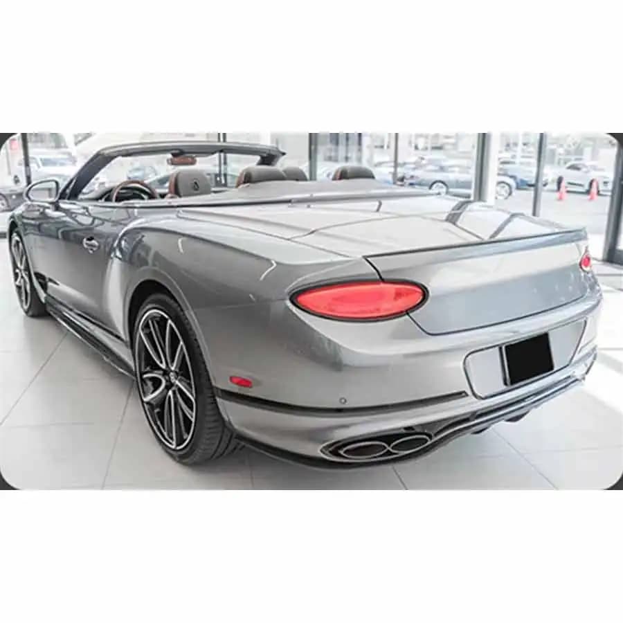 For Bentley Continental GT Carbon Fiber Diffuser Car Rear Bumper Diffuser Rear Splitters Spoiler Back lip Diffuser Body Kit