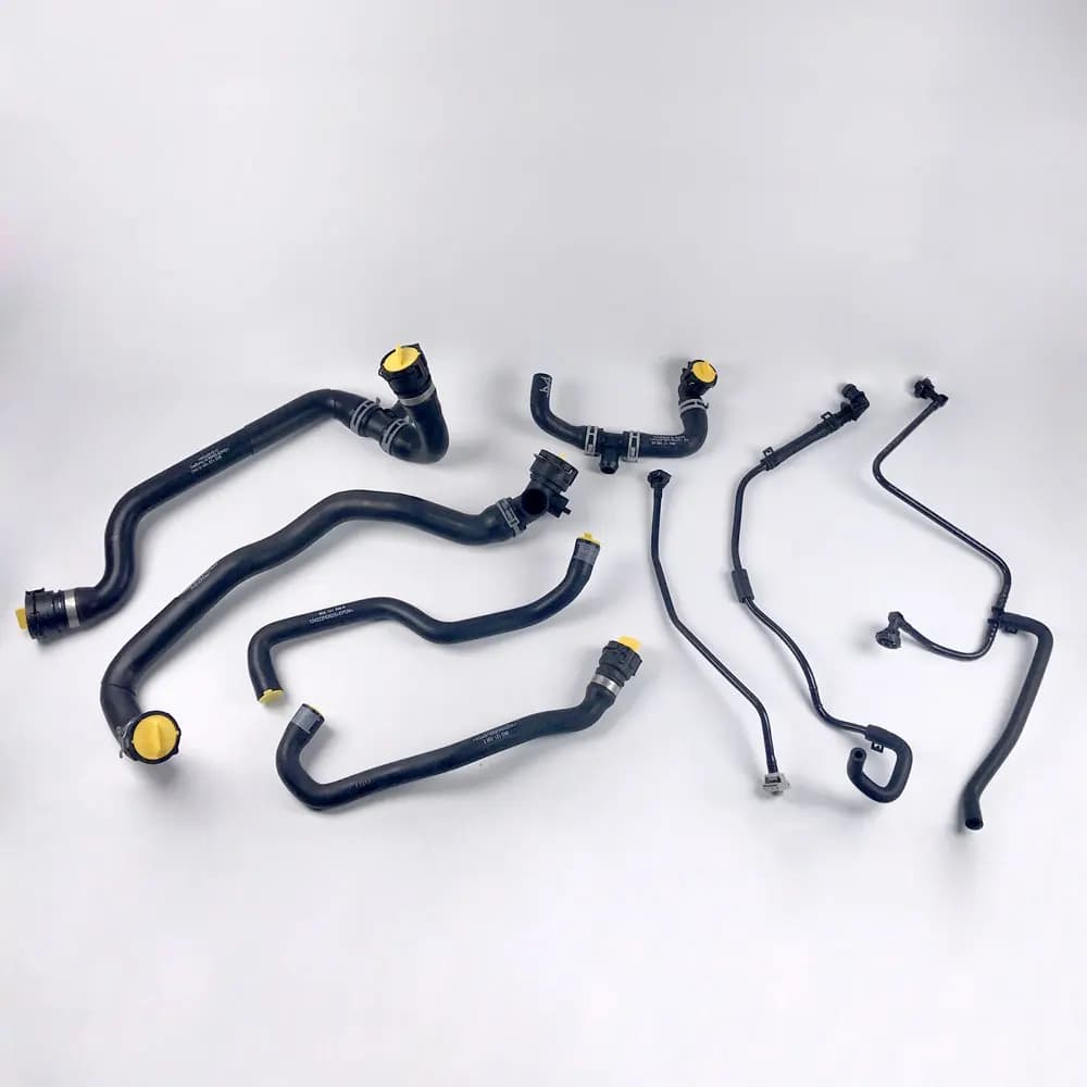 For Audi A4 Cooling liquid pipe Water pipe 8K 0122101 G 8K 0121055 AE 8K 0121086 AB 06L 121081 Heat divider for overflow reservoir compensation F