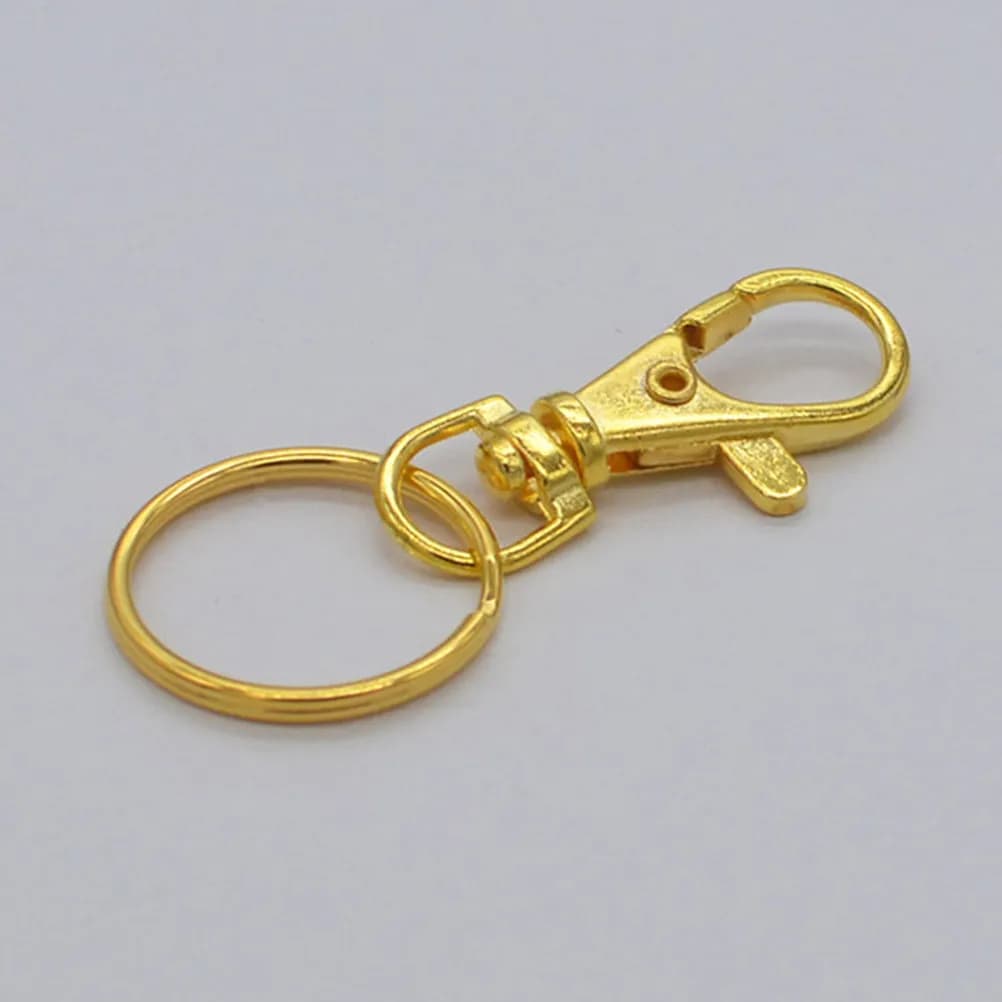25Pieces 38Mm Lobster Claw Buckles Smooth Opening Closure Jewelry Findings Kit for DIY Necklace Bracelet Earring Making Repair