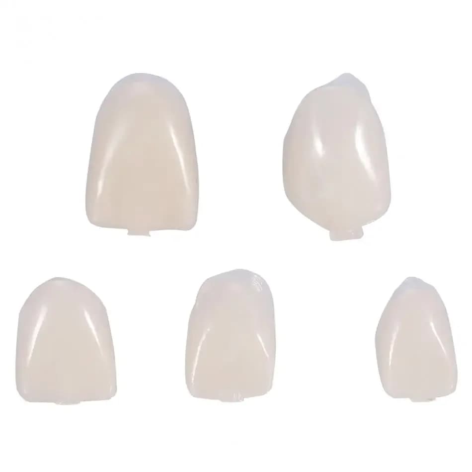 50PCS Supplies Dentali Protected In Resin Laboratory Instruments Temporary Tooths Hygiene Oral Whitening Materials Veneer Dentale Clinical Dentist