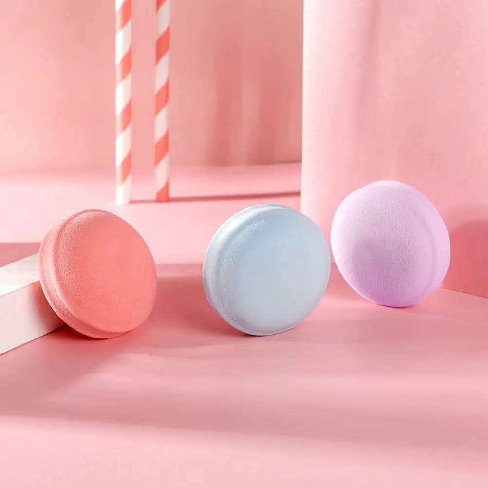 Set di 8 Spugnette per Trucco a Forma di Uovo, Applicatori Bifacciali per Polvere Secca e Umida, Morbidi e Flessibili per Fondotinta, Correttore, Blush, Crema e Illuminante