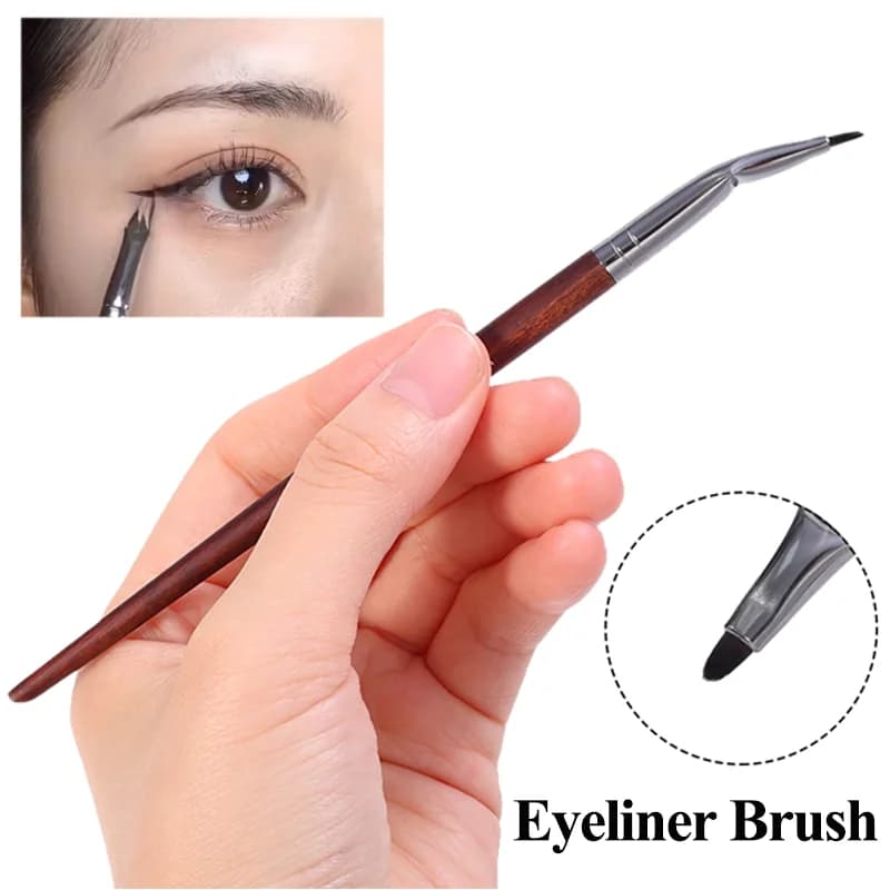 Eyeliner Makeup Brushes Folded Contour Soft professional lying silk kiss concealer eyeliner brush eyeliner eyes cosmetic tools