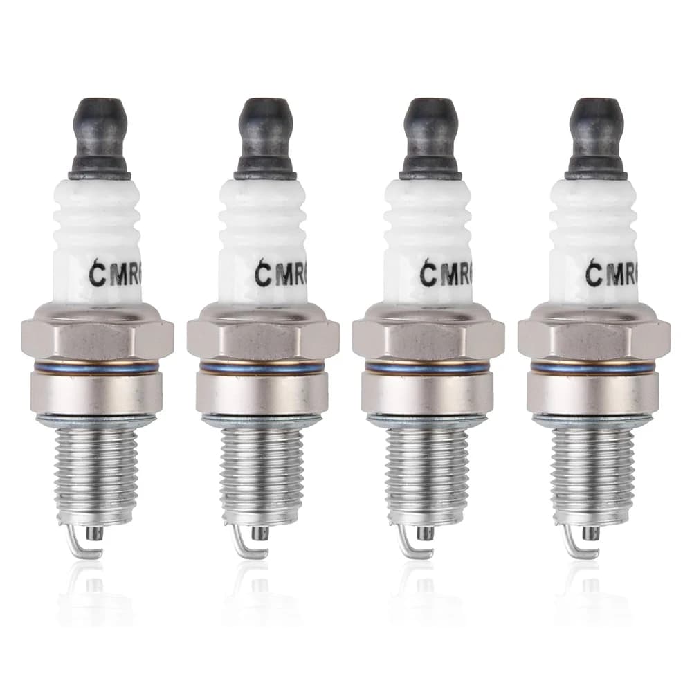 CMR6H Candela 4 pezzi compatibile con NGK 3365 Sostituzione compatibile con Stihl FC56 FC70 MS192 Trimmer Motosega Weedeater