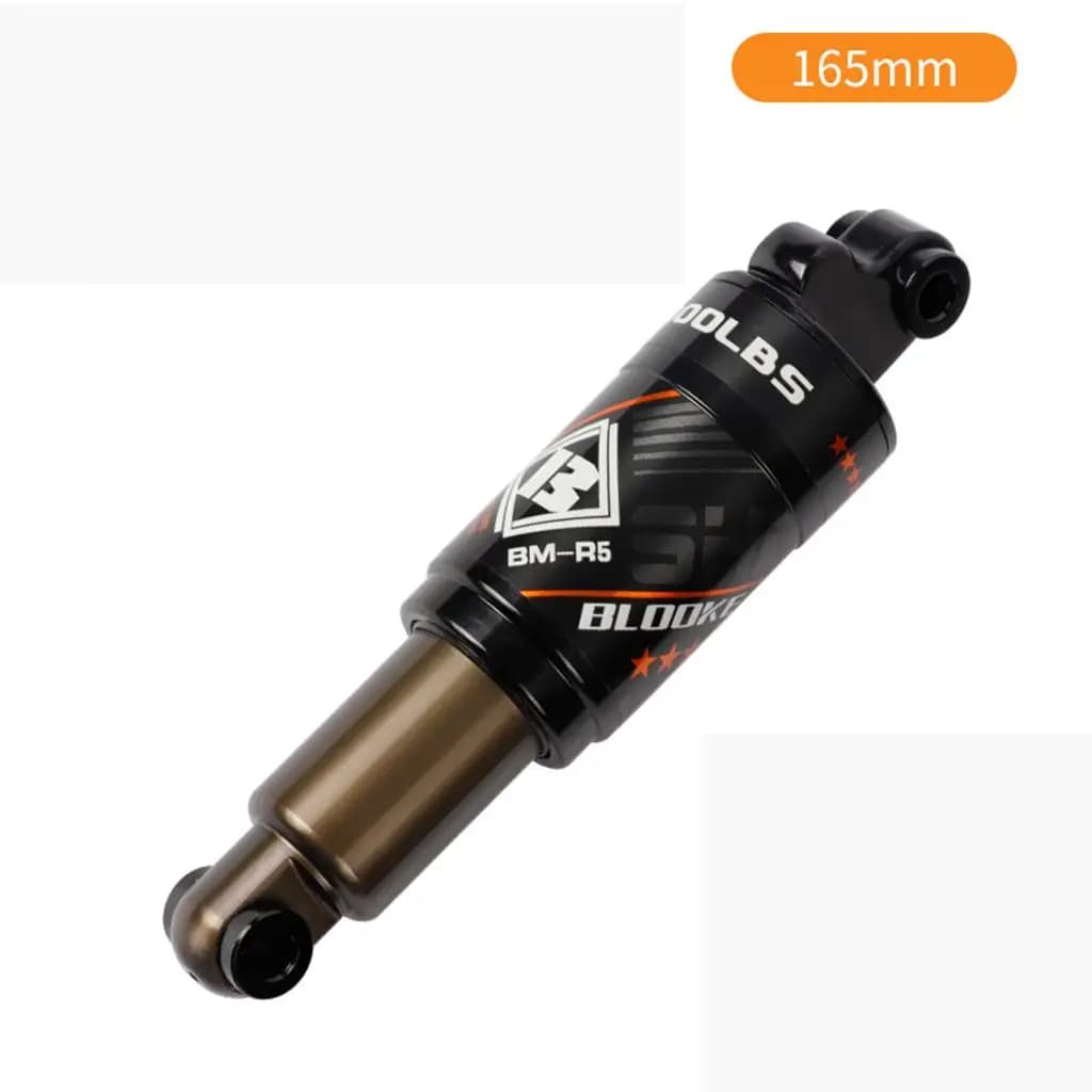 Oil Pressure Rear Shock Absorber 125mm for Universal Bike Electric Scooter Aluminum Alloy Suspension and Vibration Damping Part