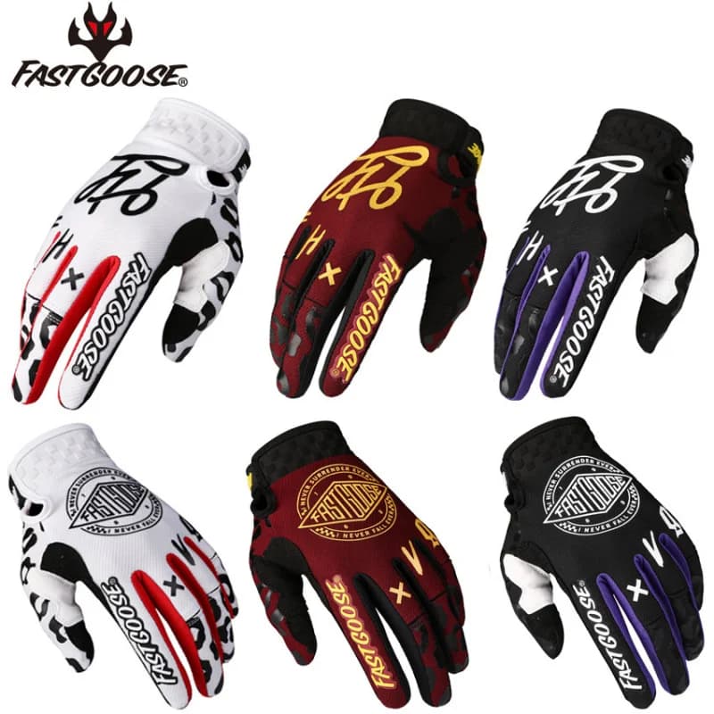 FASTGOOSMotorcycle Touch Screen Guanti da corsa Guanti da ciclismo