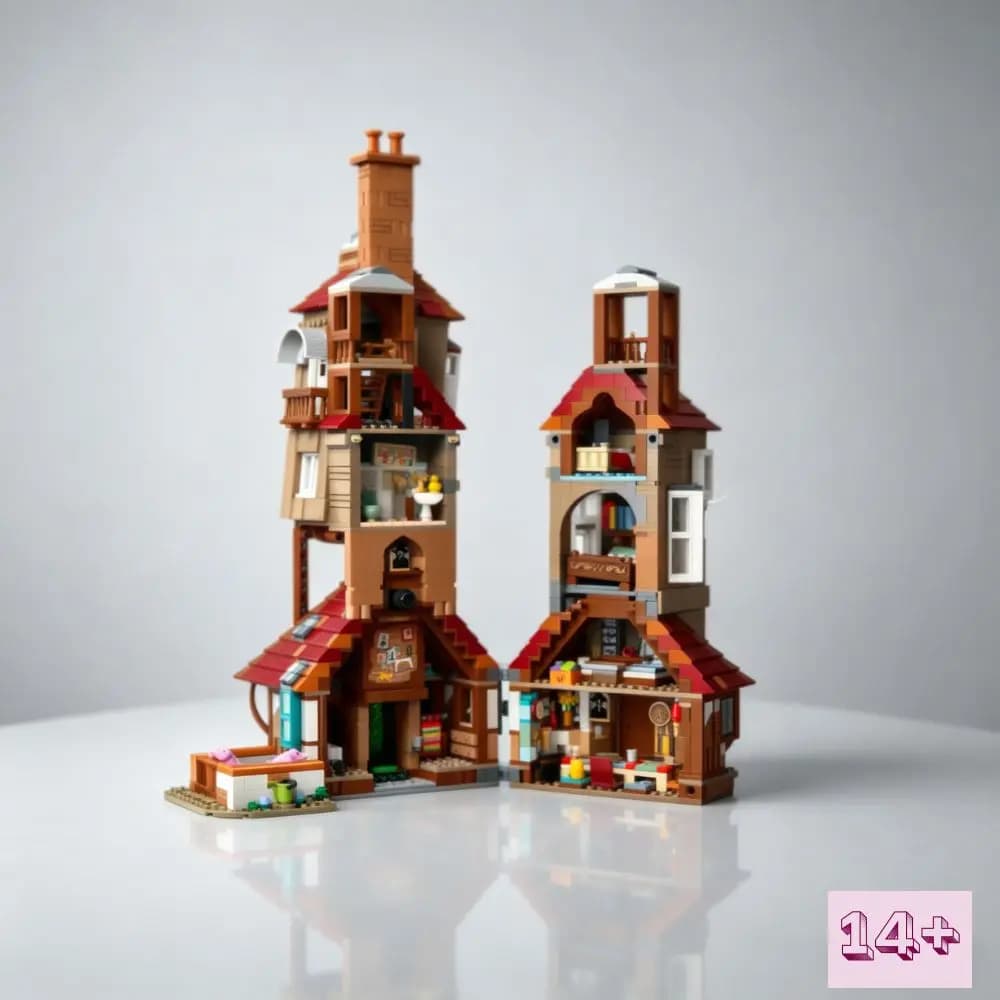 Disponibile Nuovo Modello di Mattoncini da Costruzione Burrow Edizione da Collezione 76437, Regalo di Natale e Compleanno