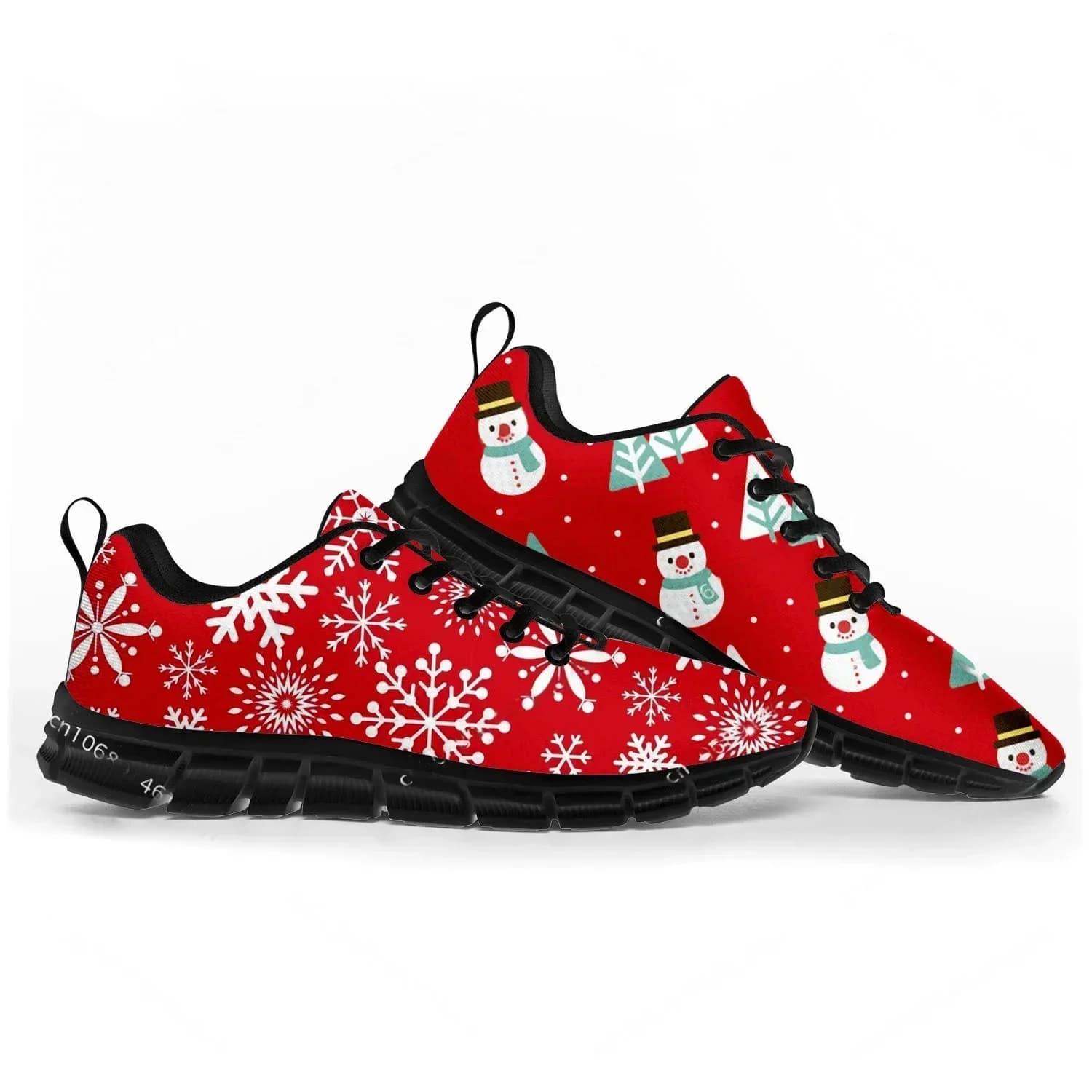 New Christmas Sports Shoes Mens Womens Customized Sneakers Casual Tailor-Made Shoe High Quality Couple
