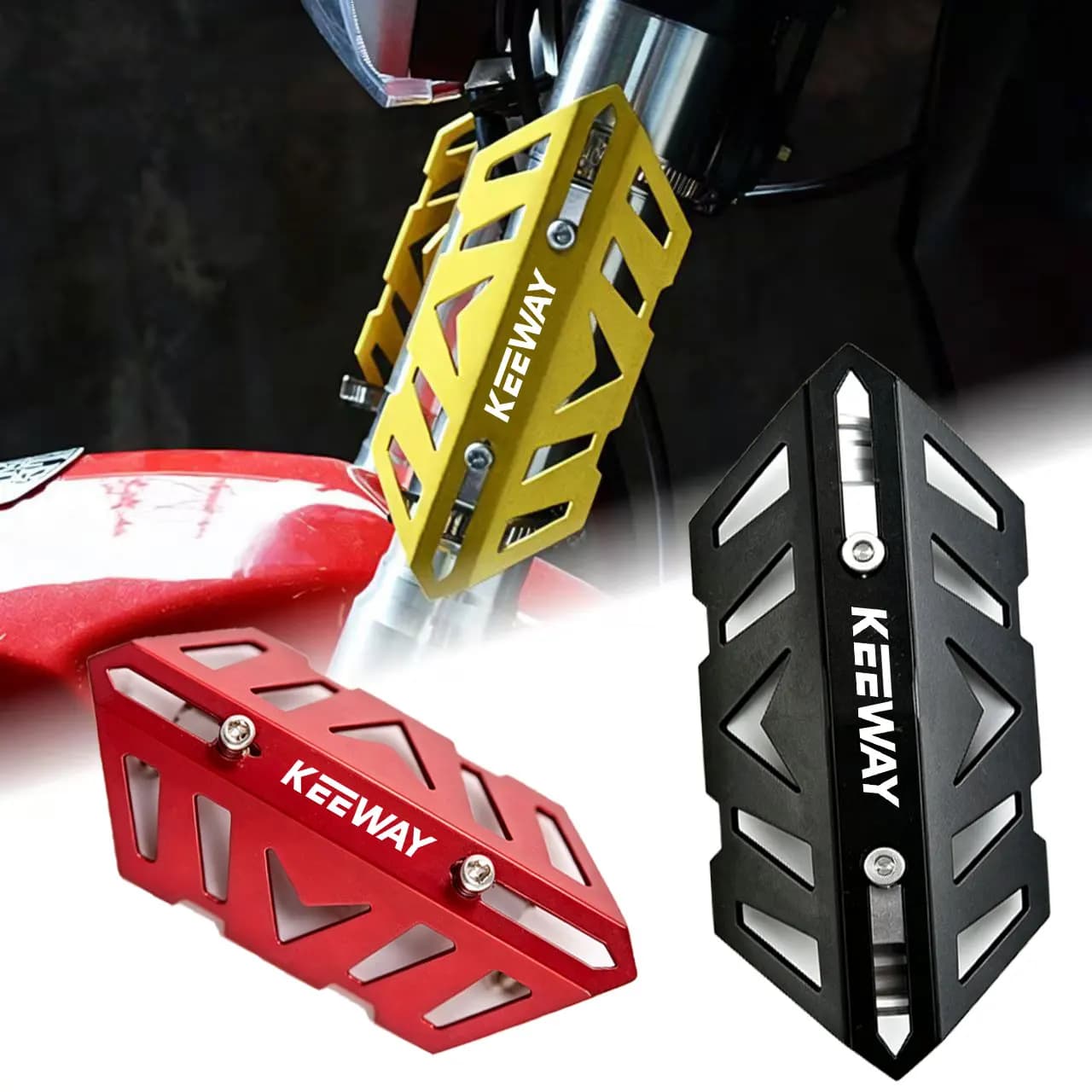 Motorcycle front fork protective cover For Keeway Hurricane 50 Vieste 300 RKR RKV RKF 125 RKS 150 shock-absorbing decoration