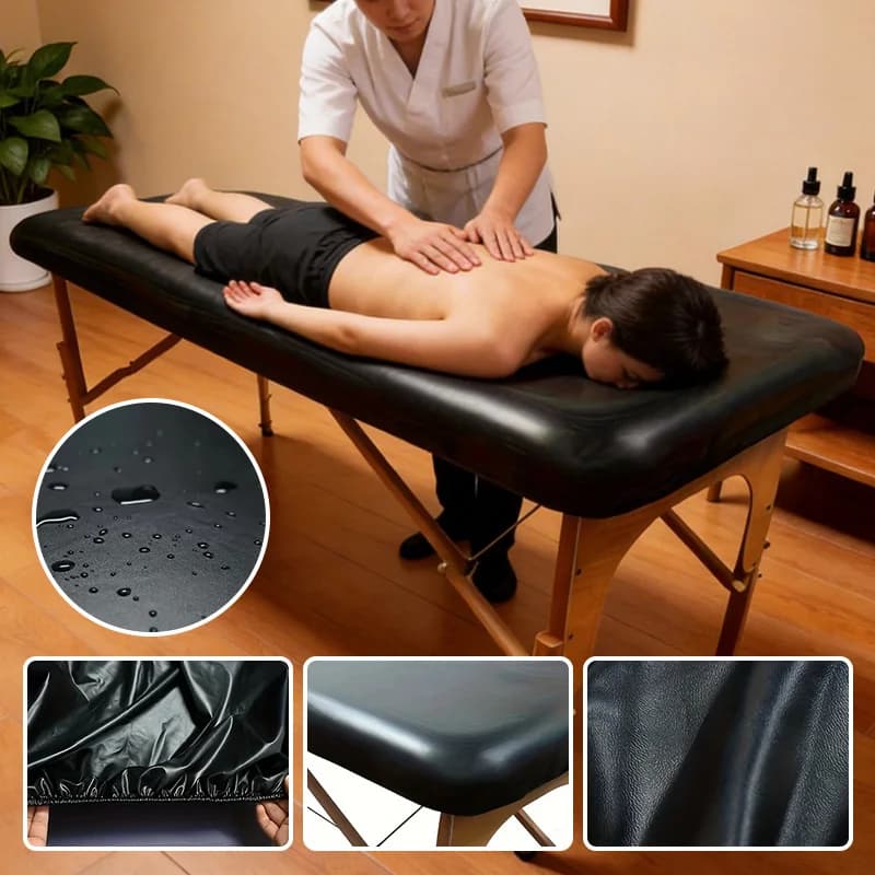 Professional Cot Sheet 70/80x180cm, 1 Piece, Anti-slip, Waterproof, Anti-wrinkle, PU, Spa and Beauty Salon