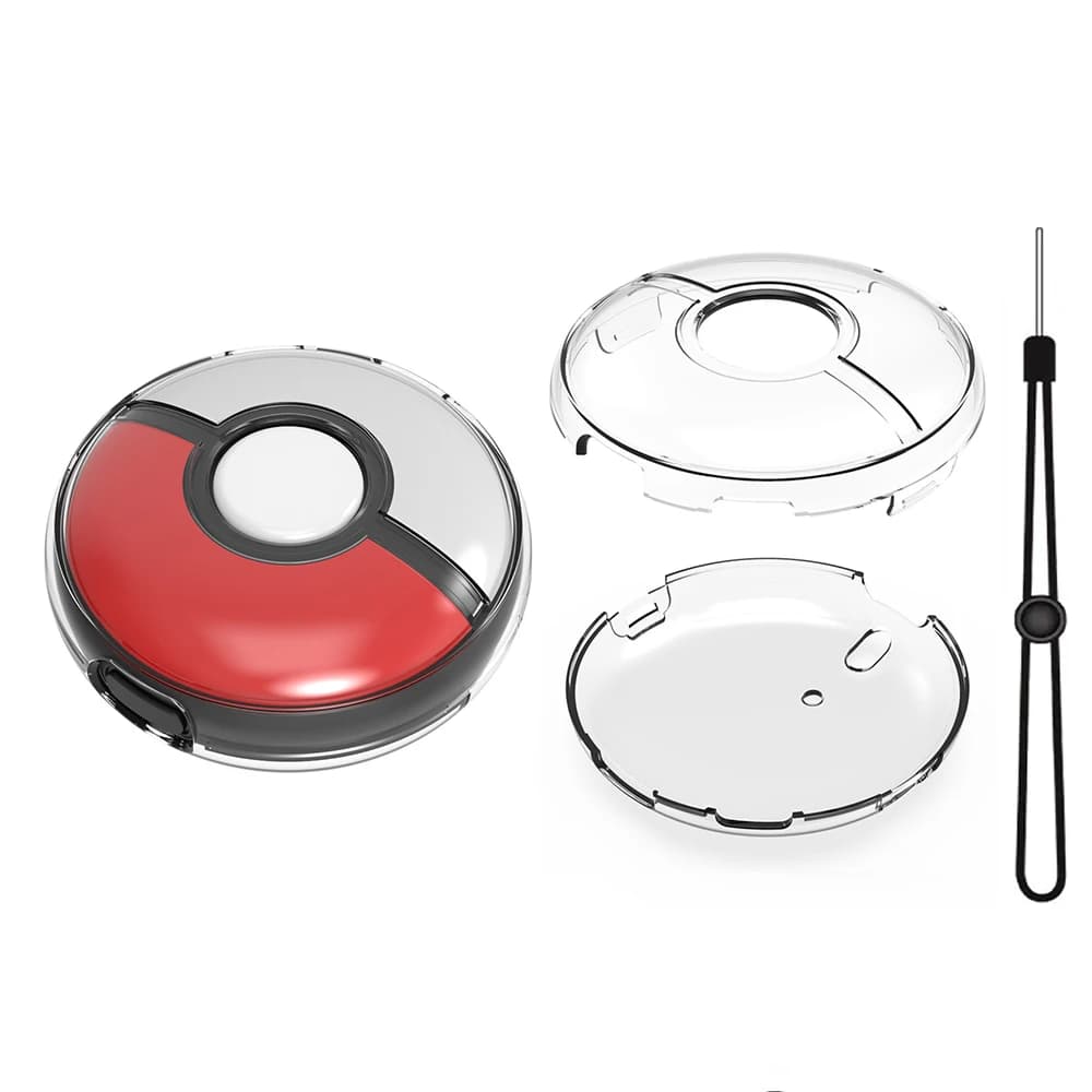 Nuova custodia trasparente custodia protettiva antigraffio con cinturino antipolvere per Pokemon GO Plus + accessori di gioco