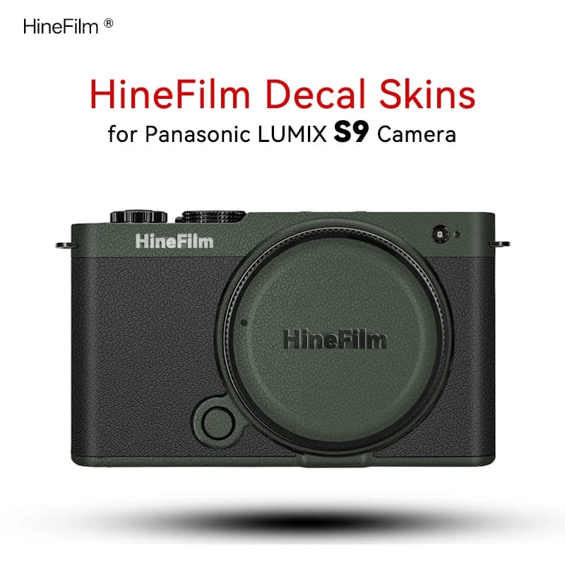 Adesivo per fotocamera personalizzato per pelle per fotocamera Lumix S9 per adesivo per fotocamera Panasonic S9 Pellicola per copertura avvolgente S 9